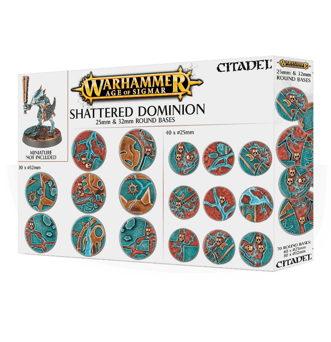 AoS: Shattered Dominion: 25 & 32mm Round - MiniHobby