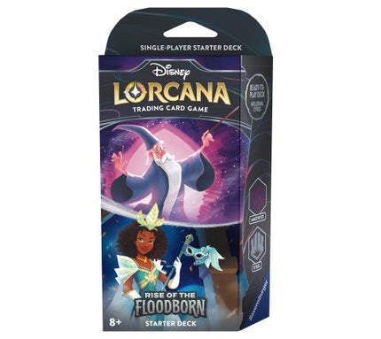Disney Lorcana - Rise of the Floodborn Starter Deck: Merlin & Tiana (incl booster)