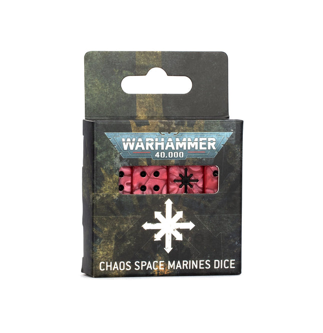 Warhammer 40000: Chaos Spave Marines Dice