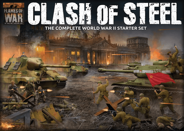 Clash of Steel Starter Set (LW German vs Soviet) - MiniHobby