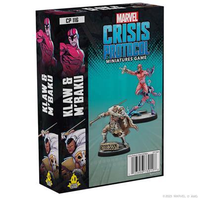 Marvel Crisis Protocol Klaw and M’baku - MiniHobby