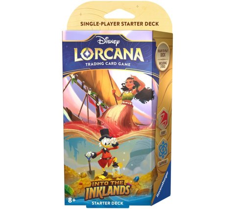 Disney Lorcana - Into the Inklands Starter Deck: Moana & Scrooge McDuck (incl booster)