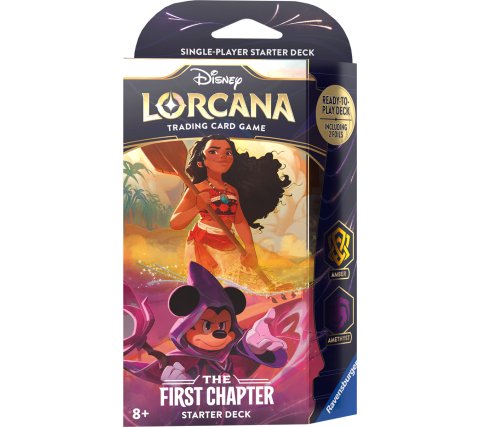 Disney Lorcana - The First Chapter Starter Deck: Sorcerer Mickey & Moana (incl Booster)