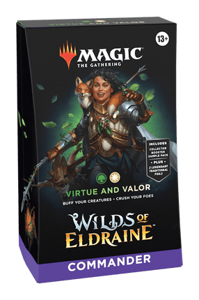Wilds of Eldraine Commander Deck - Virtue and Valor - MiniHobby