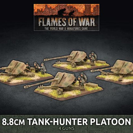 8.8cm Tank-Hunter Platton (x4 Plastic) - MiniHobby