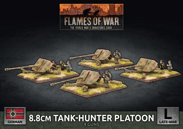 8.8cm Tank-Hunter Platton (x4 Plastic) - MiniHobby