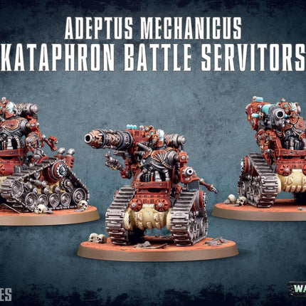 Adeptus Mech. Kataphron Battle Servitors - MiniHobby