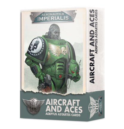 Aeronautica Imperialis: Adeptus Astartes Aircraft & Aces Cards - MiniHobby