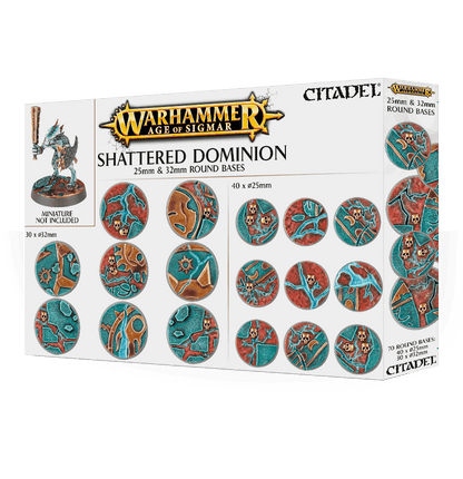 AoS: Shattered Dominion: 25 & 32mm Round - MiniHobby