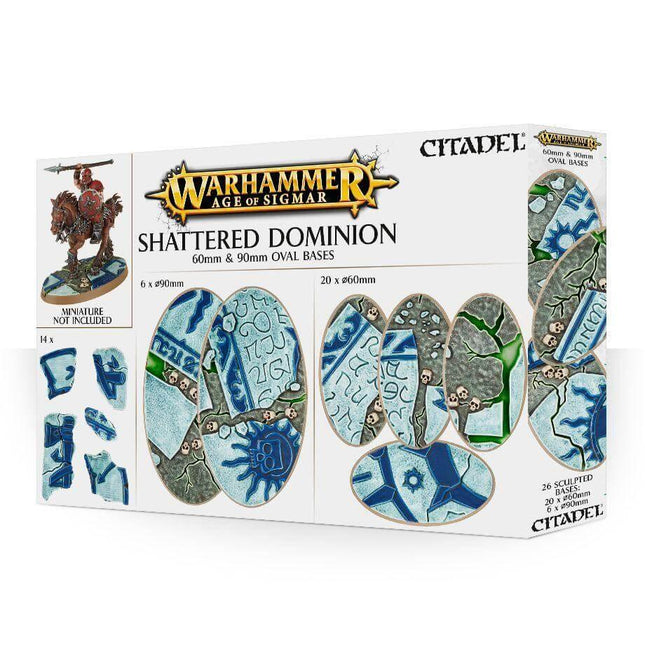 AoS: Shattered Dominion: 60 & 90mm Oval - MiniHobby