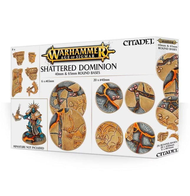 AoS: Shattered Dominion: 65 & 40mm Round - MiniHobby