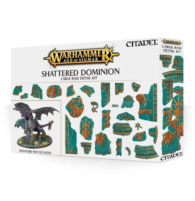 AoS Shattered Dominion Large Base Detail - MiniHobby
