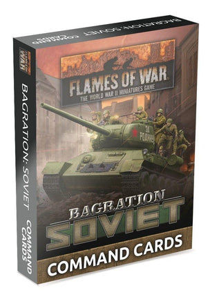 Bagration: Soviet Command Cards (42x Cards) - MiniHobby