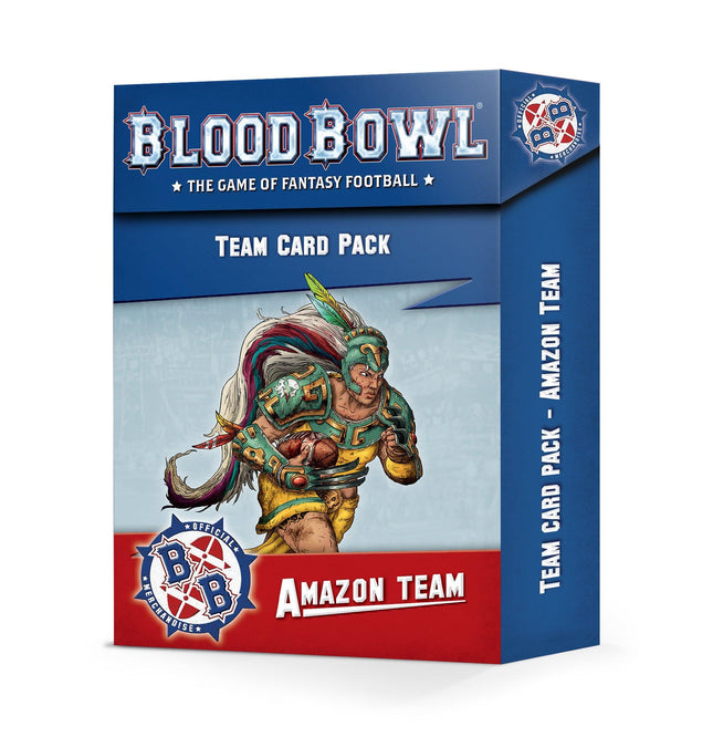 Blood Bowl: Amazon Team Card Pack - MiniHobby