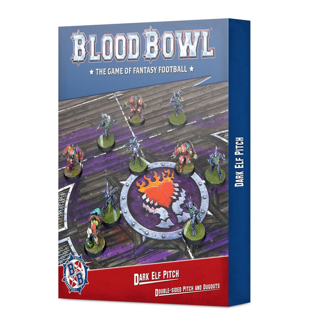 Blood Bowl: Dark Elf Pitch & Dugouts - MiniHobby