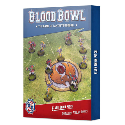 Blood Bowl: Elven Union Pitch & Dugouts - MiniHobby
