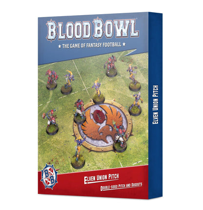 Blood Bowl: Elven Union Pitch & Dugouts - MiniHobby
