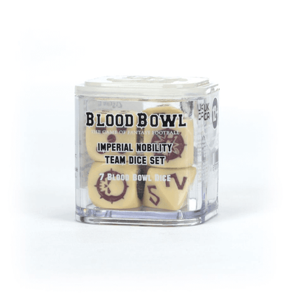 Blood Bowl Imperial Nobility Team Dice - MiniHobby