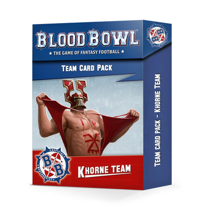 Blood Bowl: Khorne Team Card Pack - MiniHobby