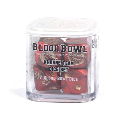 Blood Bowl Khorne Team Dice - MiniHobby