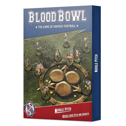 Blood Bowl: Nurgle Team Pitch & Dugouts - MiniHobby