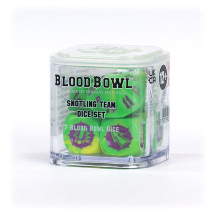 Blood Bowl: Snotling Team Dice Set - MiniHobby