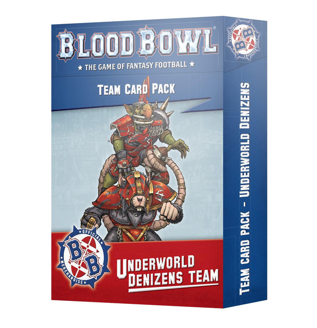 Blood Bowl: Underworld Denizens Team Card Pack - MiniHobby