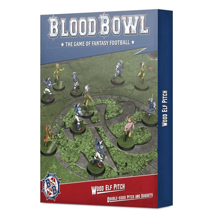 Blood Bowl: Wood Elf Pitch & Dugouts - MiniHobby