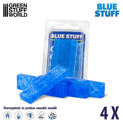 Blue Stuff Mold 4 Bars - MiniHobby