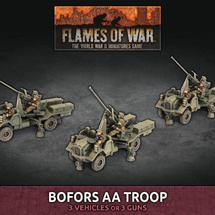 Bofors AA Troop (3x) - MiniHobby