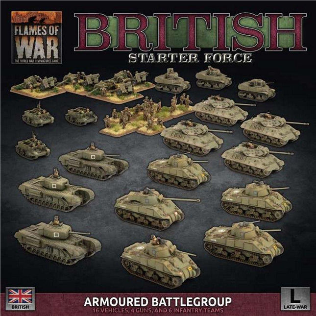 British Late War Armoured Battlegroup Army Deal - MiniHobby