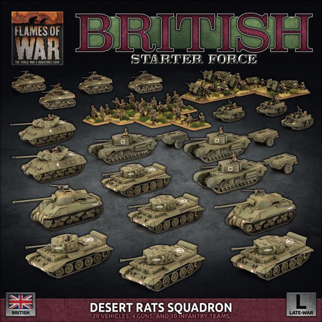 British Starter Force: Desert Rats Squadron - MiniHobby