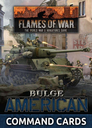 Bulge: Americans Command Cards (61x Cards) - MiniHobby