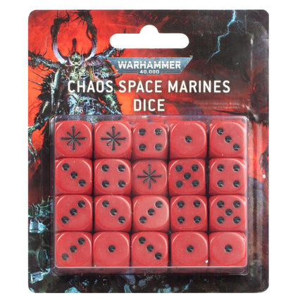 Chaos Space Marines Dice Set - MiniHobby