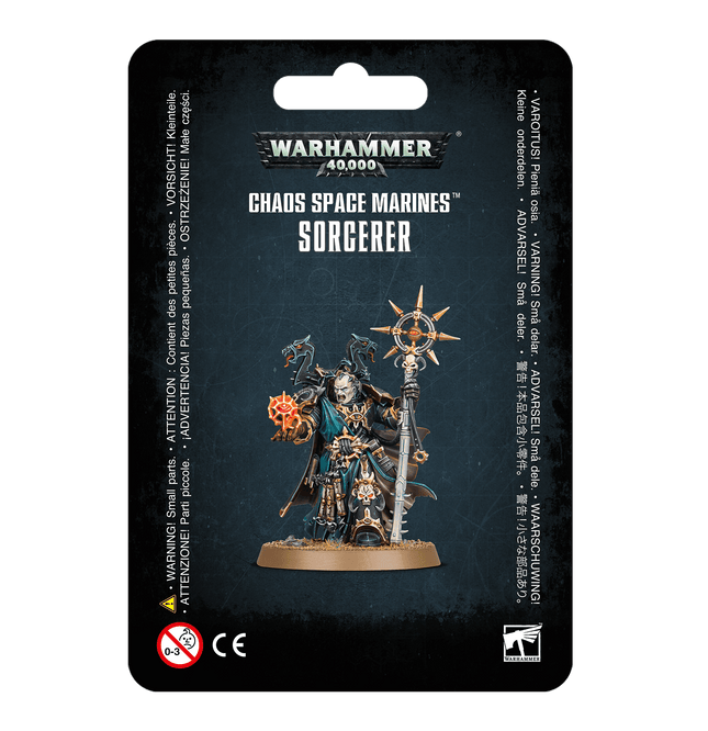 Chaos Space Marines Sorcerer - MiniHobby