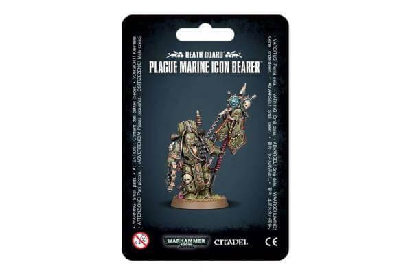 Death Guard Plague Marine Icon Bearer - MiniHobby