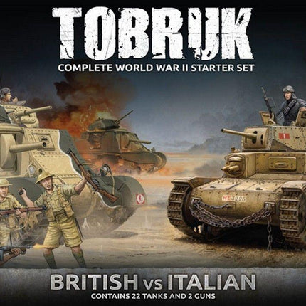 Desert Starter Set - Tobruk (Ital vs Brit) - MiniHobby