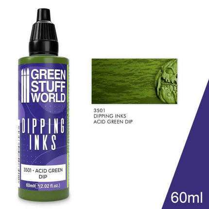 Dipping Ink 60 Ml - Acid Green Dip - MiniHobby