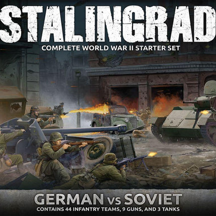 Eastern Front Starter Set - Stalingrad (Sov vs Germ) - MiniHobby