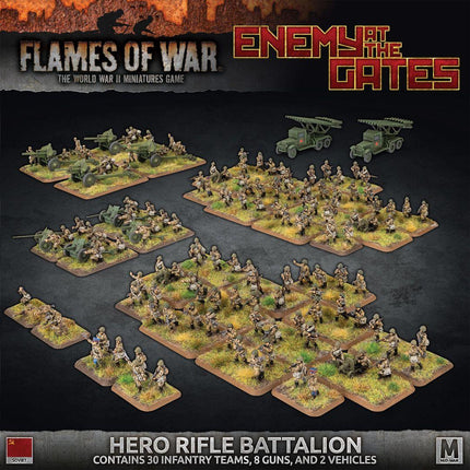 Enemy at the Gates Hero Rifle Battalion Army Deal - MiniHobby