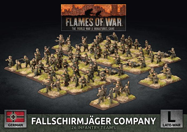 Fallschirmjager Company (Plastic) - MiniHobby