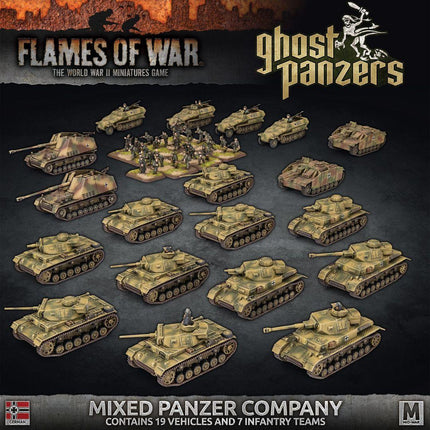Ghost Panzers Mixed Panzer Company Army Deal - MiniHobby