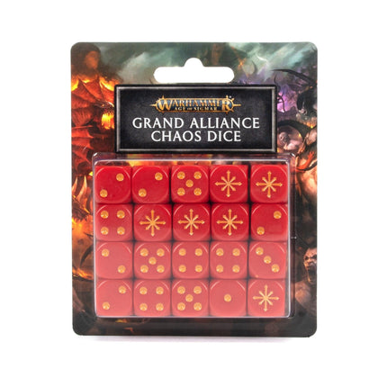 Grand Alliance Chaos Dice Set - MiniHobby