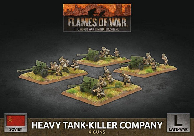 Heavy Tank-Killer Company (x4 Plastic) - MiniHobby