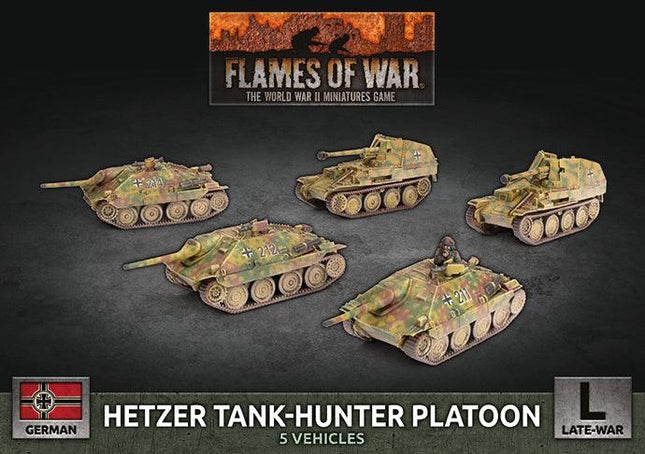 Hetzer/Marder Tank Hunter Platoon (x5 Plastic) - MiniHobby