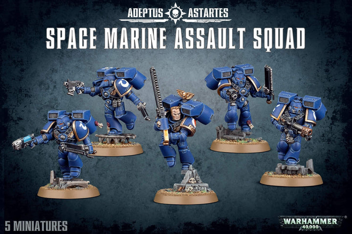 Space Marine Assault Squad - MiniHobby