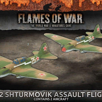 IL-2 Shturmovik Assault Flight (Mid War x2 Aircraft) - MiniHobby