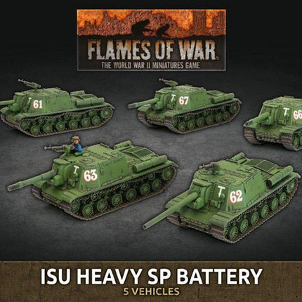 ISU Heavy SP Battery (x5 Plastic) - MiniHobby