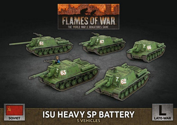ISU Heavy SP Battery (x5 Plastic) - MiniHobby