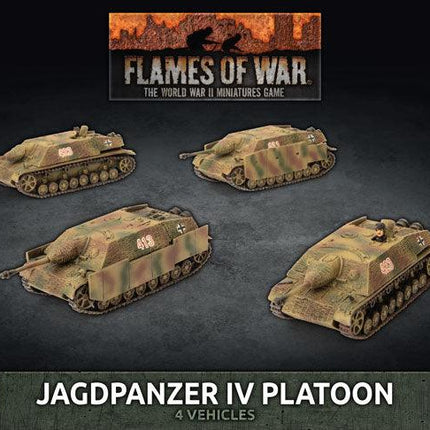 Jagdpanzer IV Tank-Hunter Platoon (x4) - MiniHobby